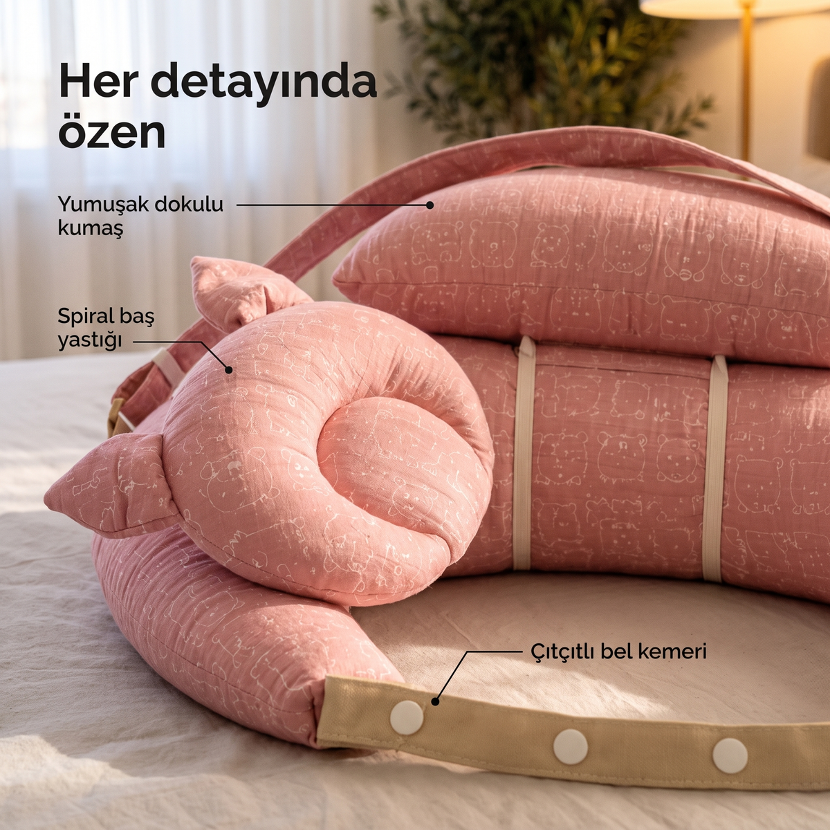 Pofuduk Yuvam – Anne Destek Yastığı