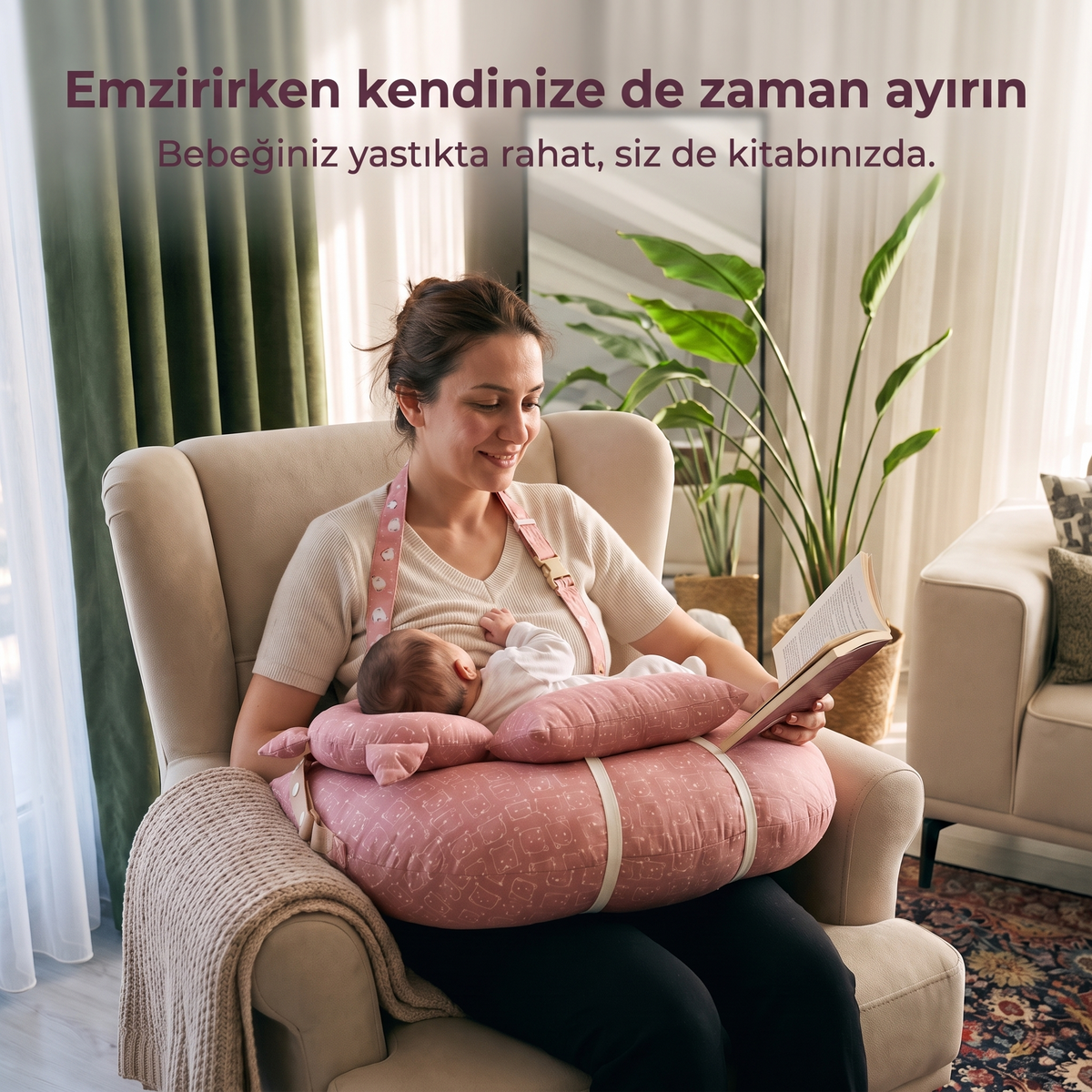 Pofuduk Yuvam – Anne Destek Yastığı